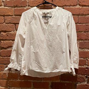 Madewell White Blouse